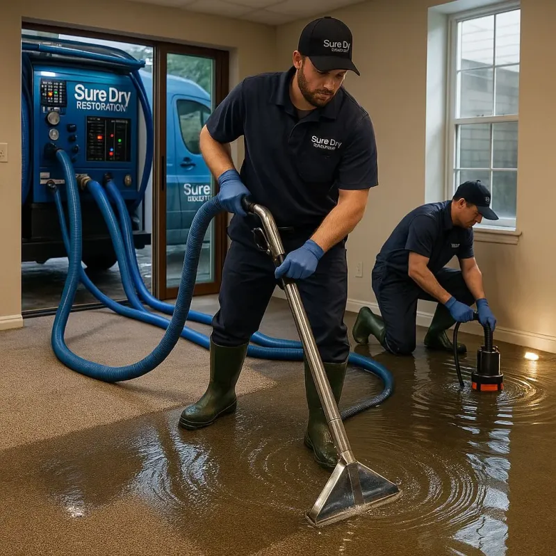 Water Extraction and Removal process in Sun Village, CA